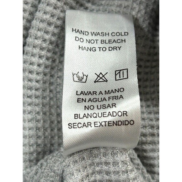 Doe & Rae Womens Size L Gray Open Wrap Top Cap Sleeves Jersey Comfort Shawl Neck - Picture 10 of 12